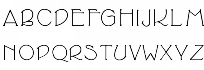 CupolaUnicode Schriftart Groß