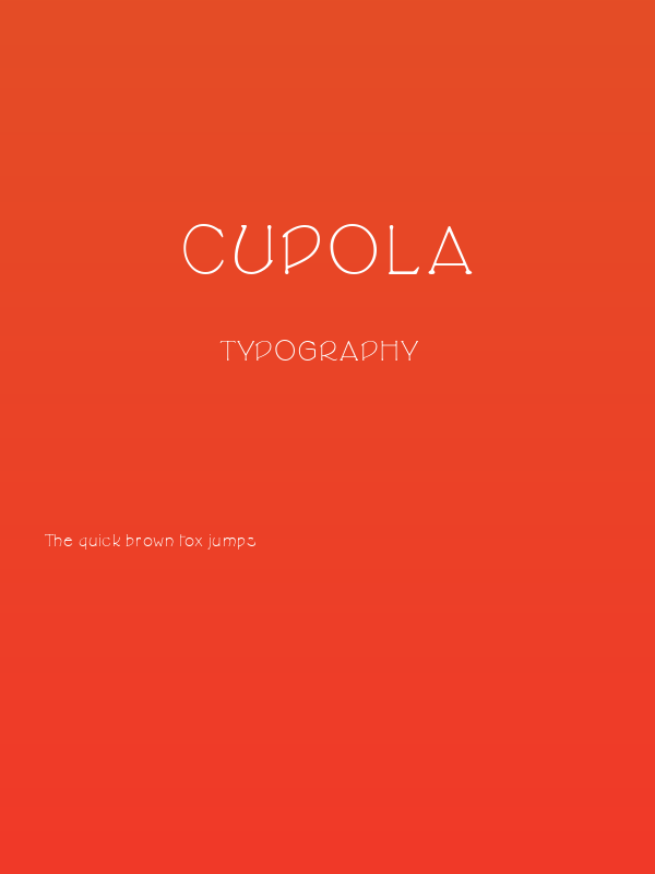 Cupola Poster