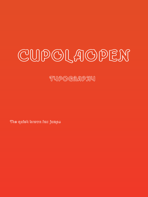 Cupolaopen Poster
