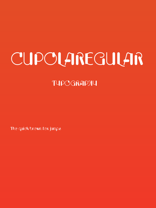 Cupolaregular Poster