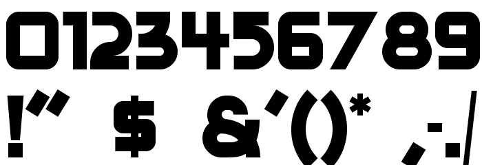 CuppaJoe Font OTHER CHARS