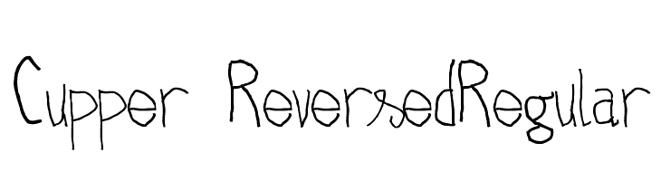 Cupper ReversedRegular  Descarca Fonturi Gratis
