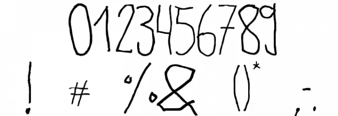 Cupper ReversedRegular Font OTHER CHARS