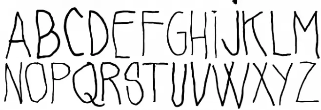 Cupper ReversedRegular Font UPPERCASE