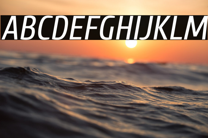 Cuprum Italic Example 2