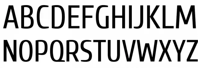 CuprumFFU Schriftart Groß