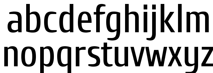 CuprumFFU Font LOWERCASE