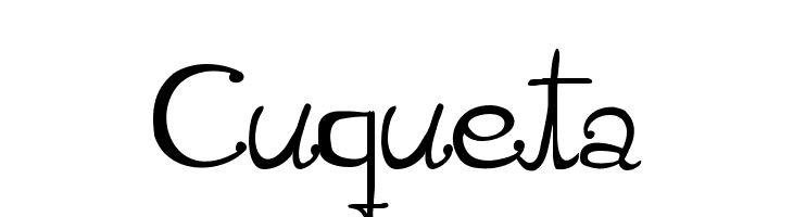 Cuqueta  フリーフォントのダウンロード