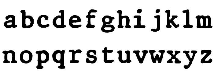 Cure- Curiosity Font LOWERCASE