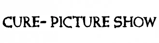 Cure- Picture Show  font caratteri gratis