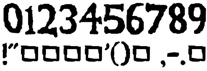 Cure- Picture Show Font OTHER CHARS