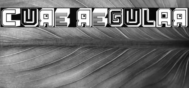 Cure Regular Font examples