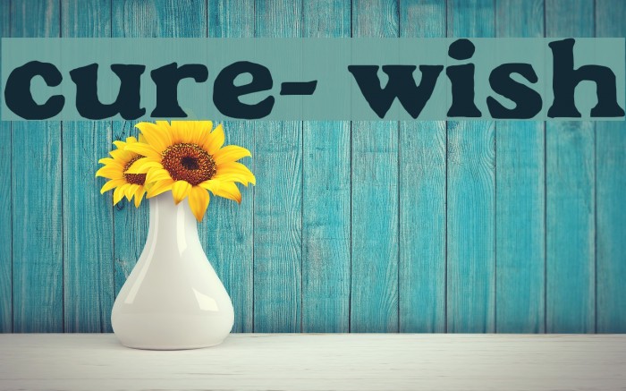 Cure- Wish Font examples