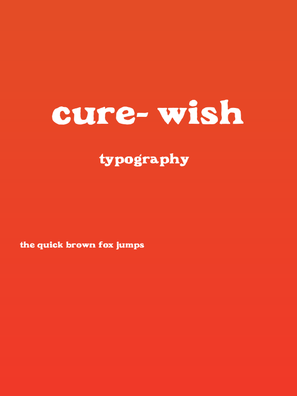 Cure- Wish Poster