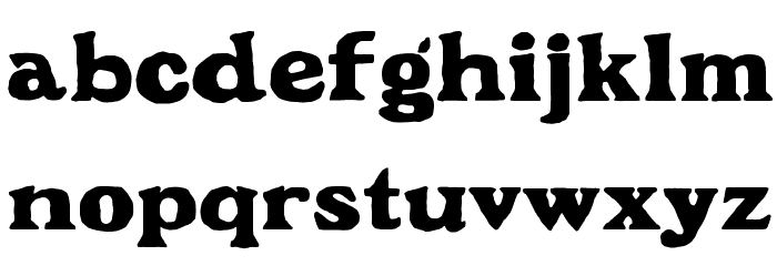 Cure- Wish Font LOWERCASE