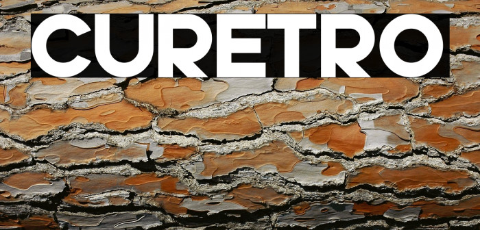 Curetro Font examples