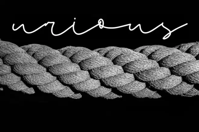 Curious Font examples