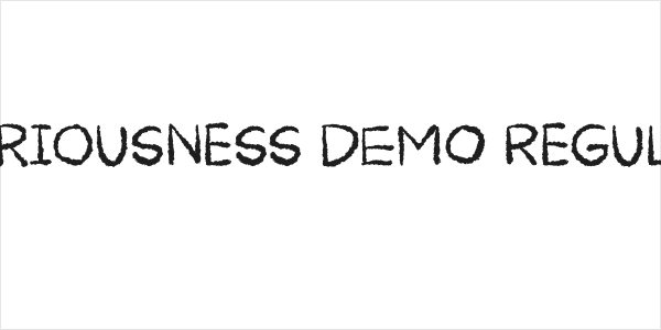 Curiousness DEMO Regular Logo