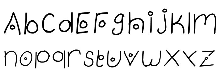 Curiousone Regular Font LOWERCASE