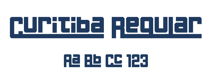 Curitiba Regular Font Preview