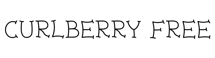 Curlberry Free  フリーフォントのダウンロード