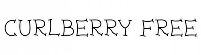 Curlberry Free  नि: शुल्क फ़ॉन्ट्स डाउनलोड