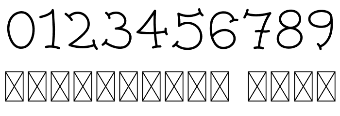 Curlberry Free Font OTHER CHARS