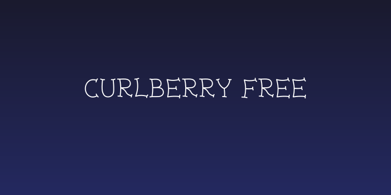 Curlberry Free Social Header