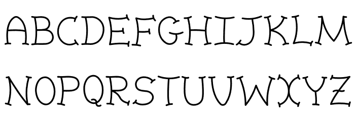 Curlberry Free Font LOWERCASE