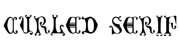Curled Serif  font caratteri gratis