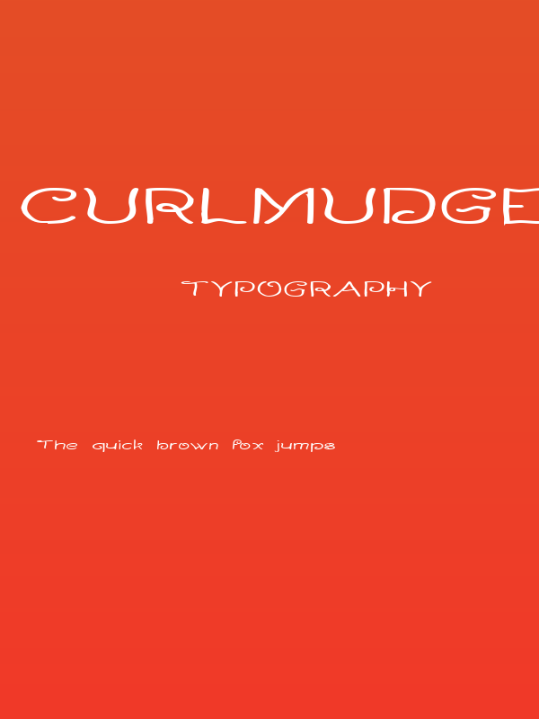 Curlmudgeon Wideside Poster