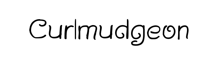 Curlmudgeon Fonte