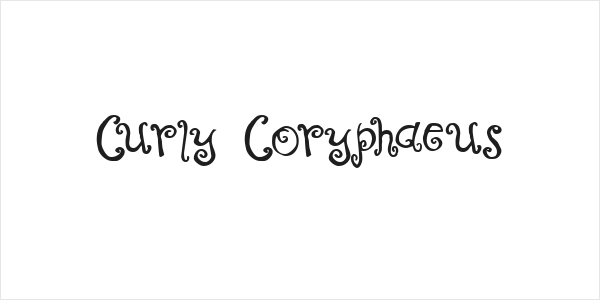 Curly Coryphaeus Logo