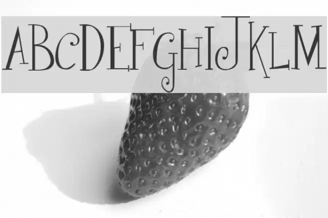 Curly Cue Font examples