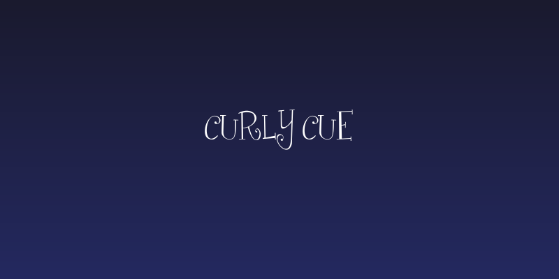 Curly Cue Social Header