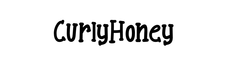 Curly Honey Шрифта