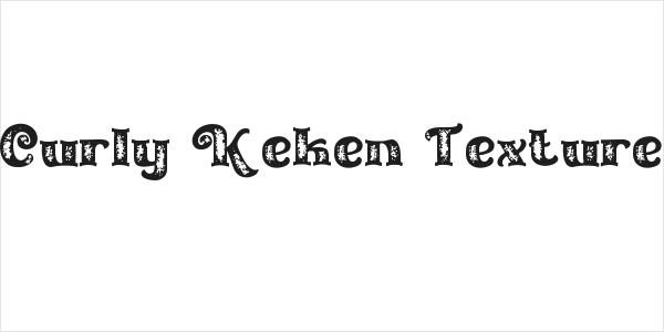 Curly Keken Texture Logo