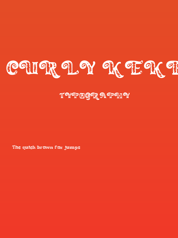 Curly Keken Texture Poster