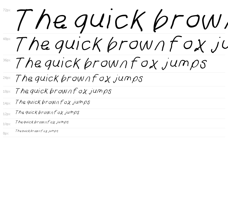 Curly Kue Semi Bold Italic Waterfall