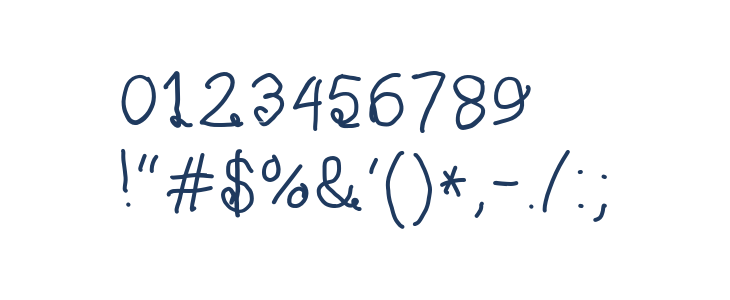 Curly Kue Semi Bold Other Characters