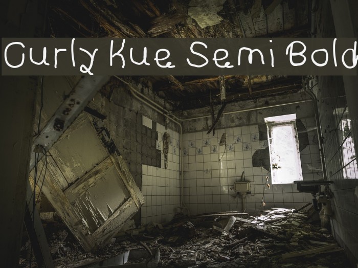 Curly Kue Semi Bold Example 3