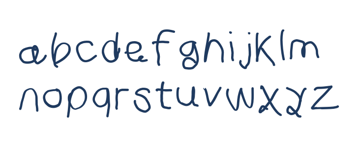 Curly Kue Semi Bold Lowercase
