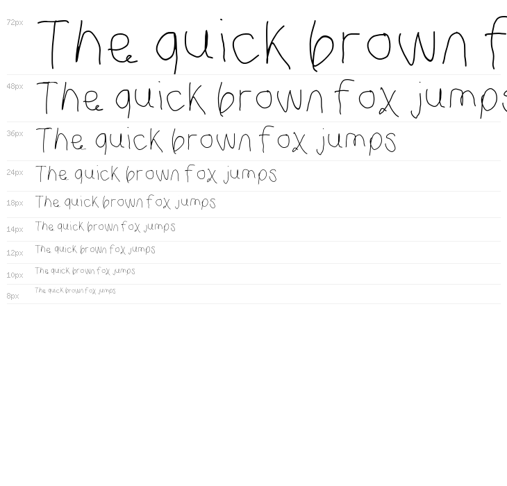 Curly Kue Thin Waterfall