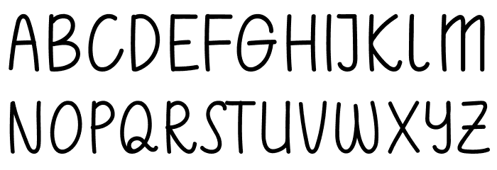 Curly Marlie Font UPPERCASE