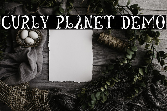 Curly Planet Demo Example 3