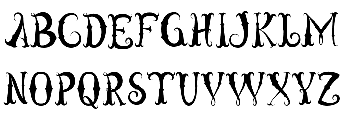 Curly Planet Demo Font LOWERCASE