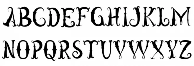 Curly Planet Demo Шрифта строчной