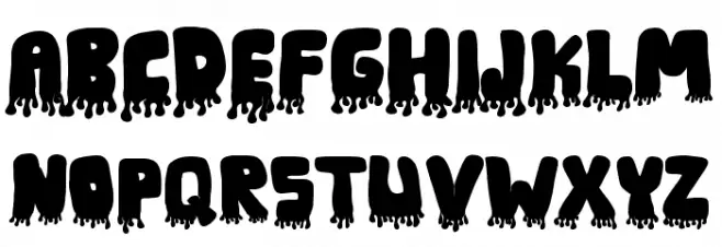 Curly Puth フォント 大文字