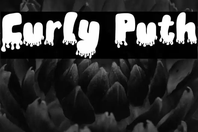 Curly Puth フォント examples