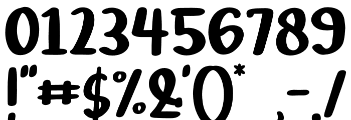 Curly Witch Font OTHER CHARS